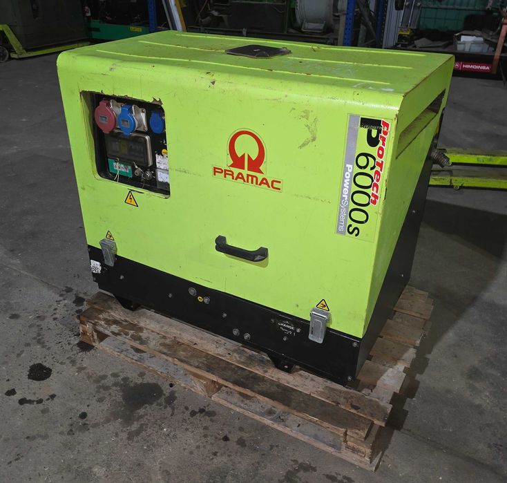Gerador 6kVA Diesel monofásico/trifásico insonorizado Yanmar