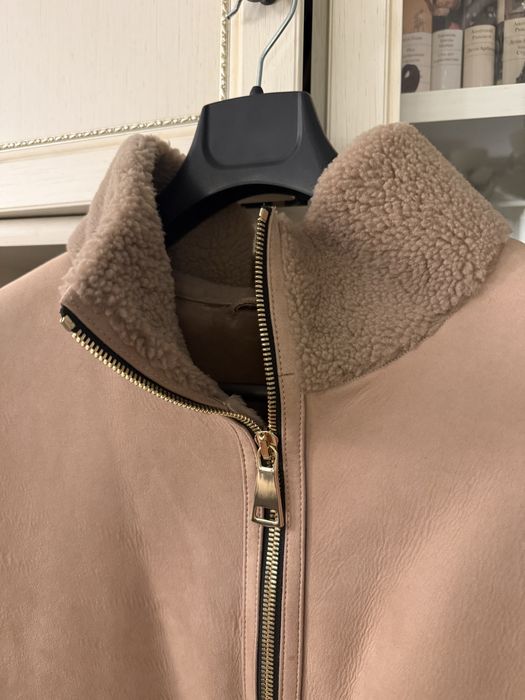 48-50 размер Женская новая натуральная дубленка. Италия