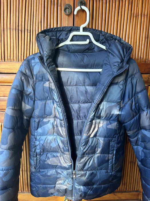 Casaco de penas reversivel Benetton