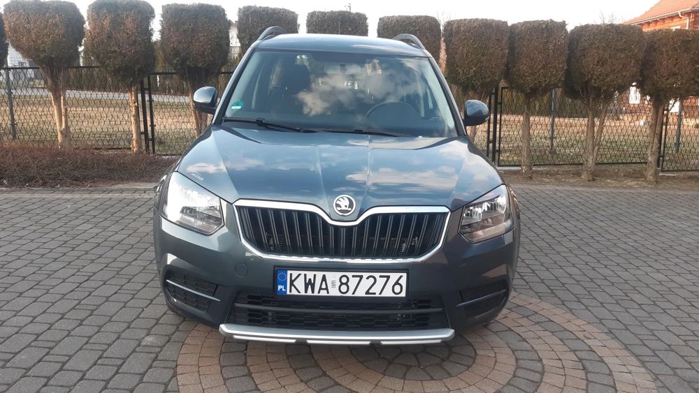 Skoda Yeti 2.0 TDI Active 4x4 zarejestrowany w  kraju