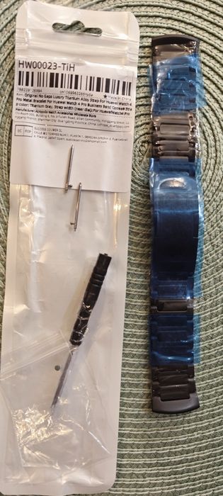 Bransoleta Tytanowa Huawei watch 4 pro