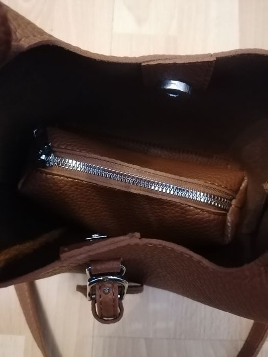 Torebka damska na ramię brąz