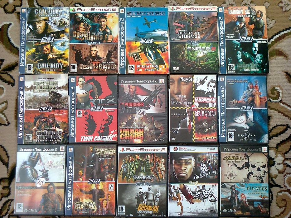 Продам Диски до Sony Playstation 2.ПС 2.PS 2.(Дискі/Ігри PS.2).