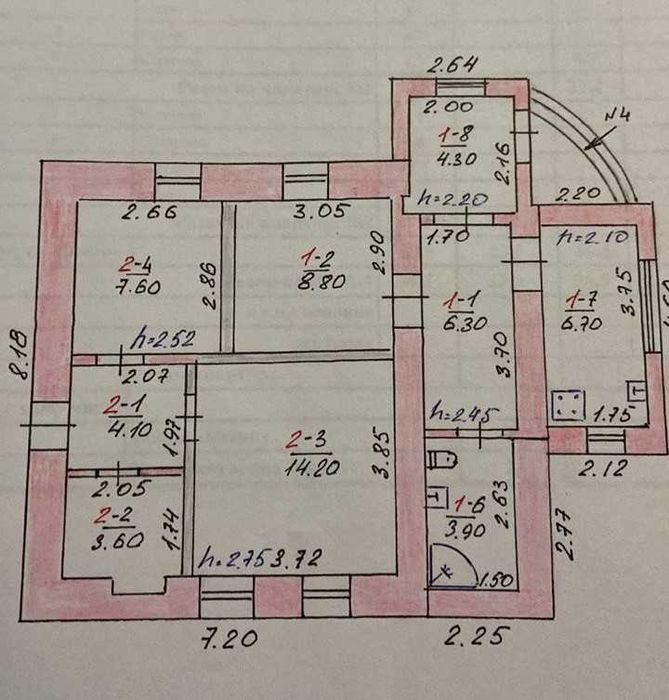 Продажа дома • 2к • 59.5 м² • свой двор • 2 сотки • навес на 2 авто • #146554