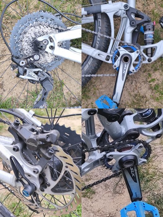 Rower górski MTB Giant trance 3, rozmiar ramy M, 18 cali. Rock shox  Fox Slx XT Enduro Trail XC.