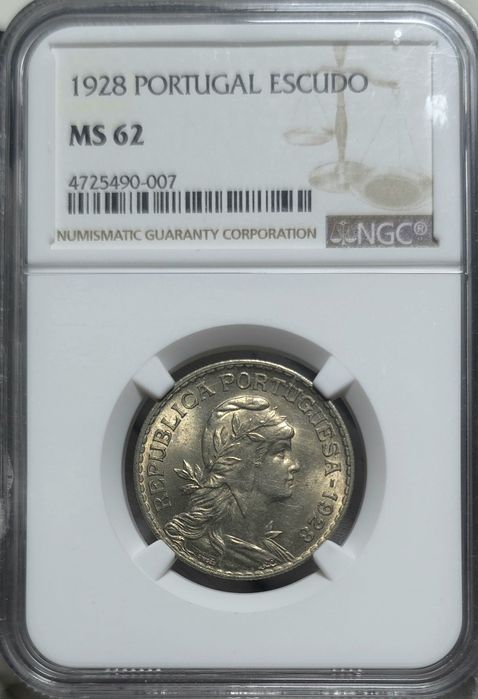 1$00  1928  MS62