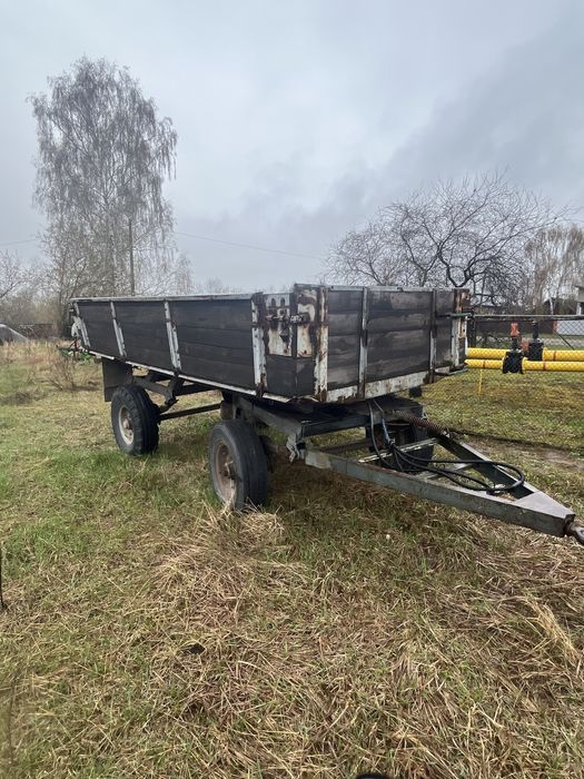 Продам причеп 2птс-4 та пласкоріз