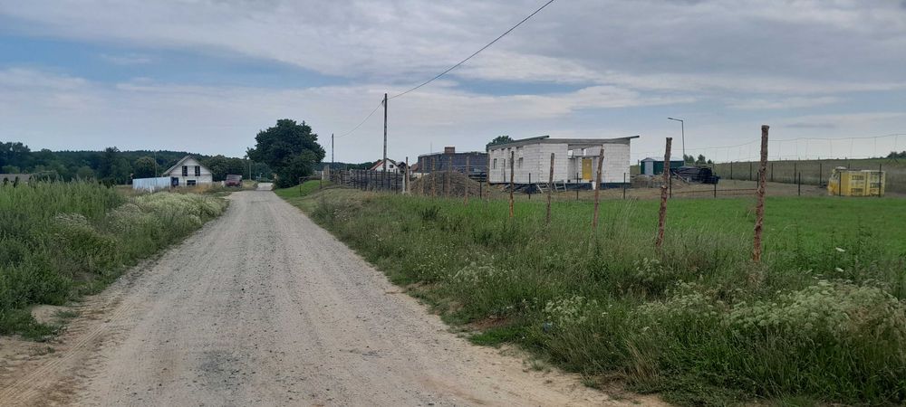 Nowa Cena , działka budowlana z projektem. Rokitno