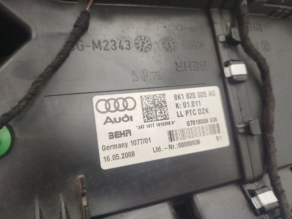 Chauffage / sofagem completa AUDI A5 (8T3)