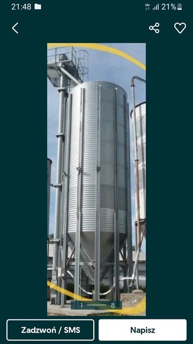 Silos 70t lejowy