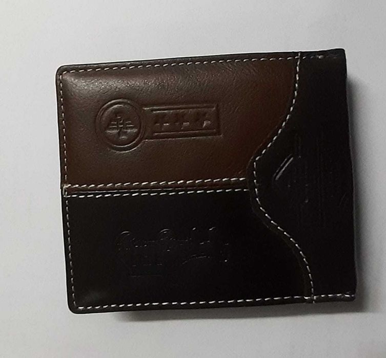 Carteira homem em pele