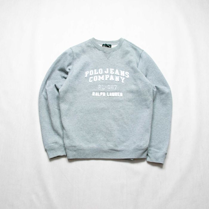 Ralph Lauren distressed logo bluza M/L loose fit