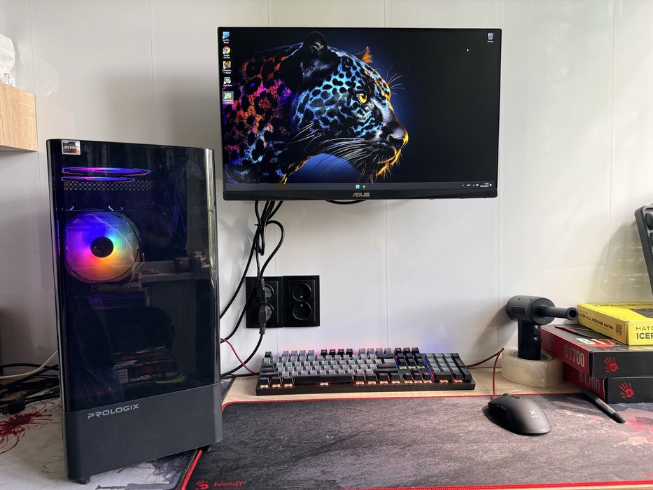 Компьютер  Акція Системний блок Ryzen 5500X3D+32ддр+ssd 1.5тб+RTX5060 ti  16gb