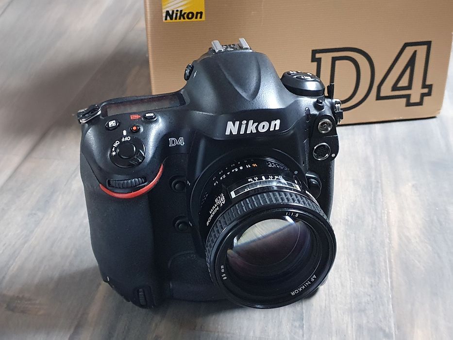 Nikon D4 body, przebieg 178 tyś.