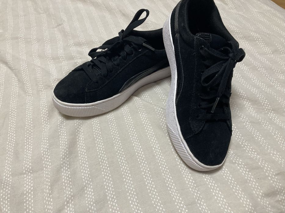 Кросівки пума натуральна замша