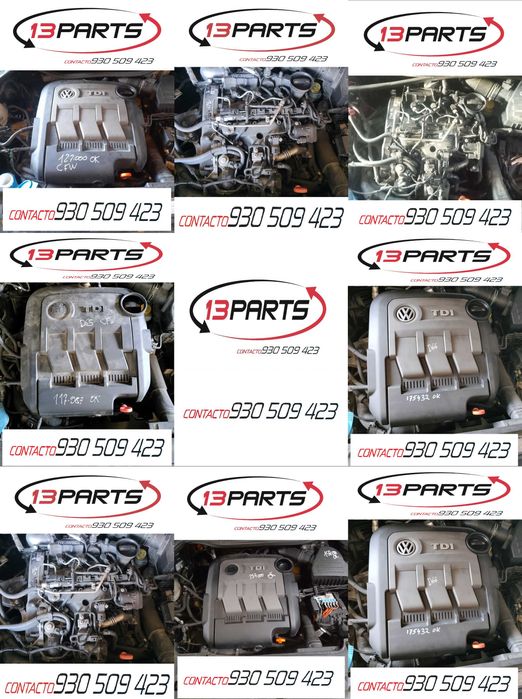 Diversos Motores VW Audi Seat Skoda VAG 1.2 TDi CFWA 1.4 TDi BNM
