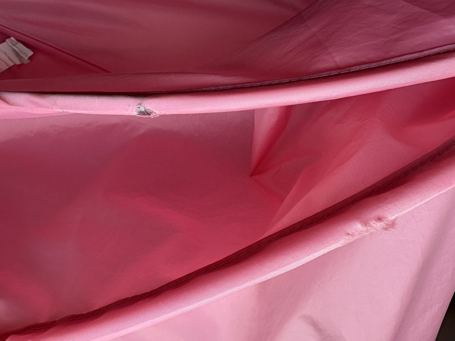 Baldachim Ikea sufflett różowy