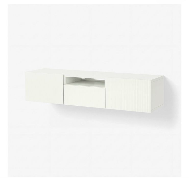 Móvel de TV IKEA BESTÅ com Tampo em Vidro (180 cm) – Amadora
