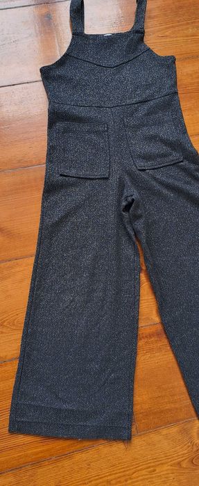 Macacão preto Zara 8 anos