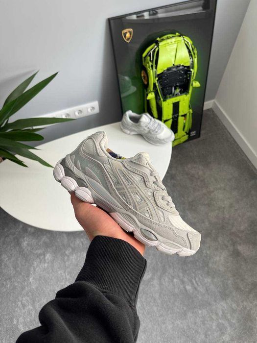 Кросівки Asics Gel-NYC Light All Grey premium | Кроссовки Асикс жіночі чоловічі