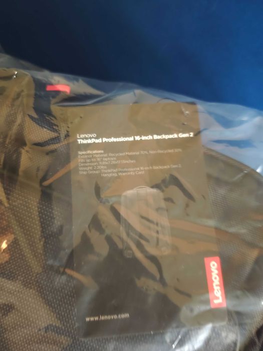 Plecak Lenovo ThinkPad Professional 16 Backpack Gen 2