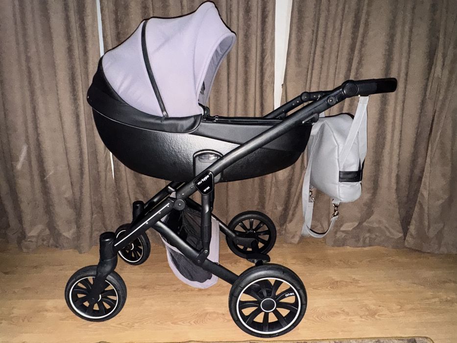 Коляска Anex m/type 2в1: люлька + прогулянковий блок + рюкзак