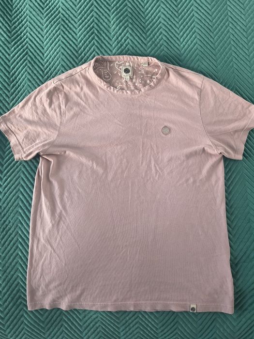 Preety Green Mitchell Taupe koszulka t-shirt męski L