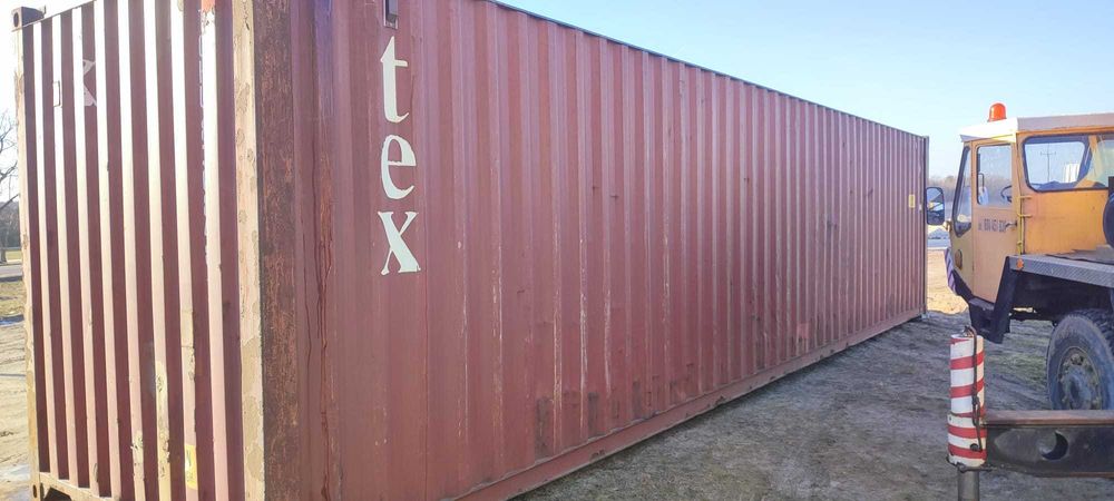 Kontener 40 stopowy  - Możliwy transport