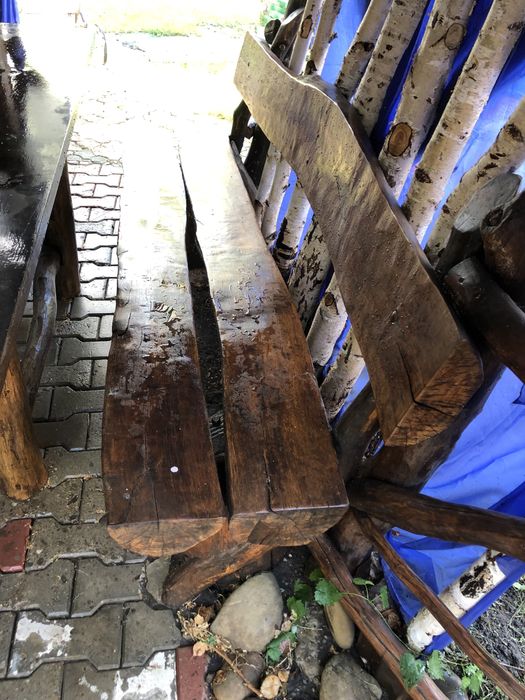 Альтанка (дуб,черепіца,стіл,лавки)