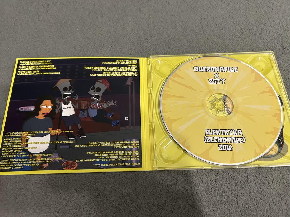 Płyta CD Quebonafide „Elektryka”