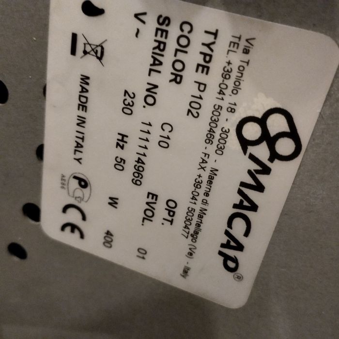 Блендер профессиональный Macap P102