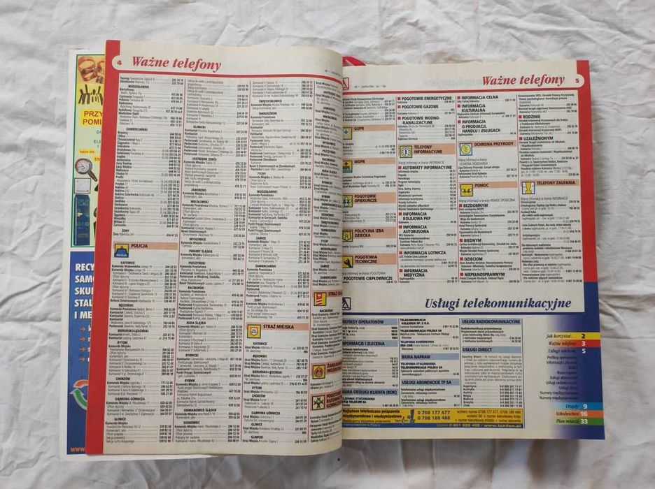 POLSKIE KSIĄŻKI TELEFONICZNE 2005/6 Katowice i Region Katowicki