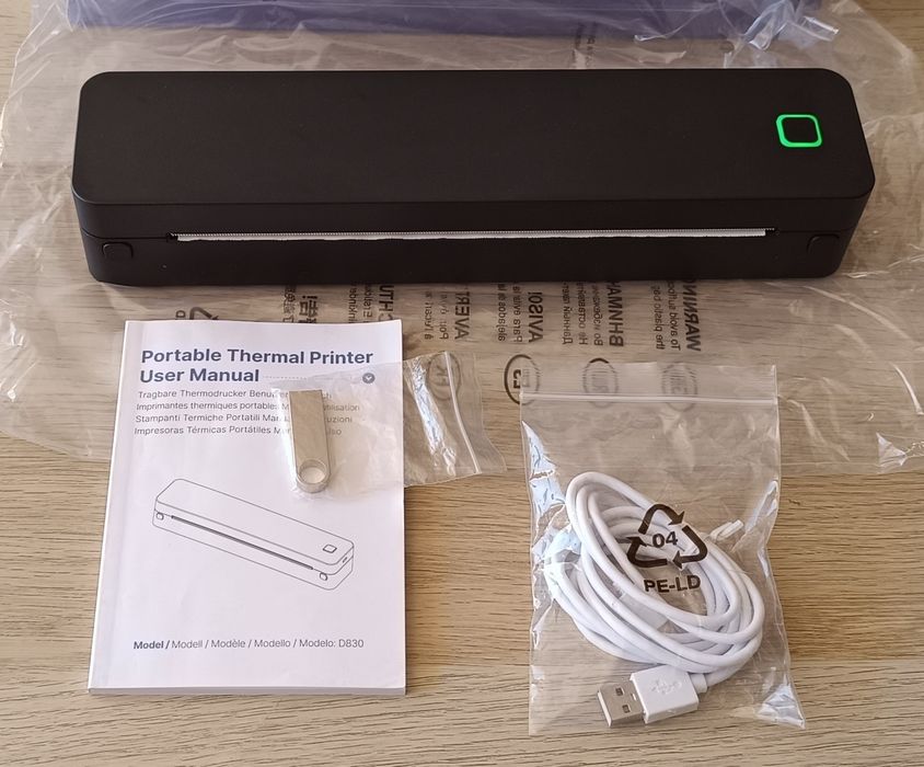 Impressora Térmica Bluetooth D830