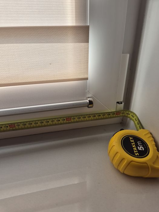 Żaluzje dzień noc beż 120 x 140cm