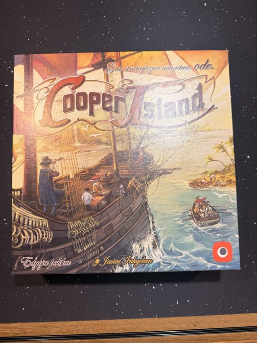 Gra planszowa Cooper Island z dodatkiem - PL