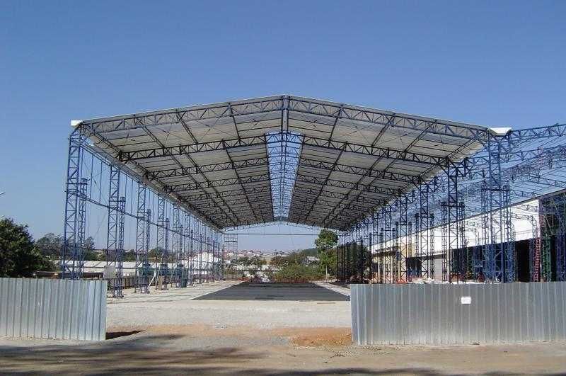 GALPÃO EM ESTRUTURA METÁLICA
