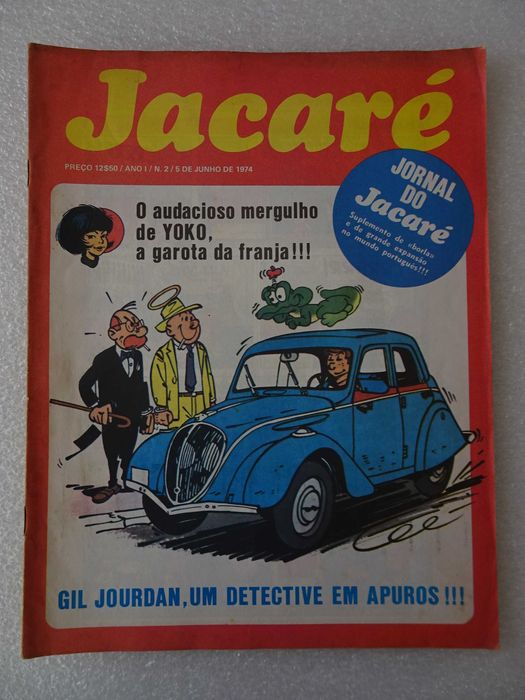 Livro - Revista Jacaré - Ano I nº 2 - Junho 1974