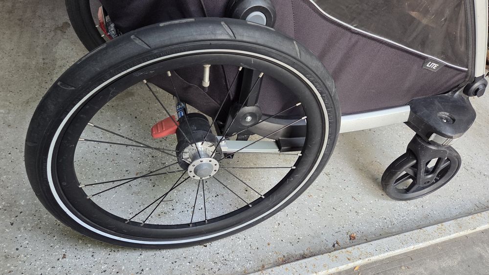 Przyczepka rowerowa Thule Lite, Czarna!