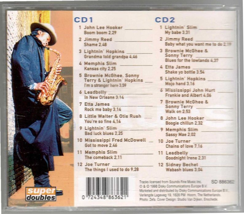VA - Blues Anthology [2xCD] [Holandia]