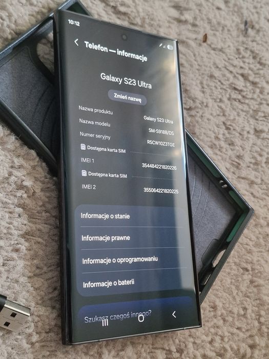 Piękny Samsung S23 Ultra 512GB!
