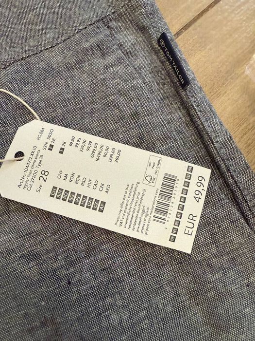Шорти чоловічі Tom Tailor w28