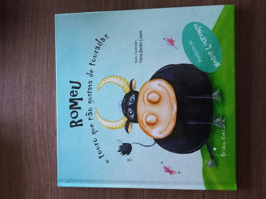 Livro Romeu o Touro que não gostava de touradas
