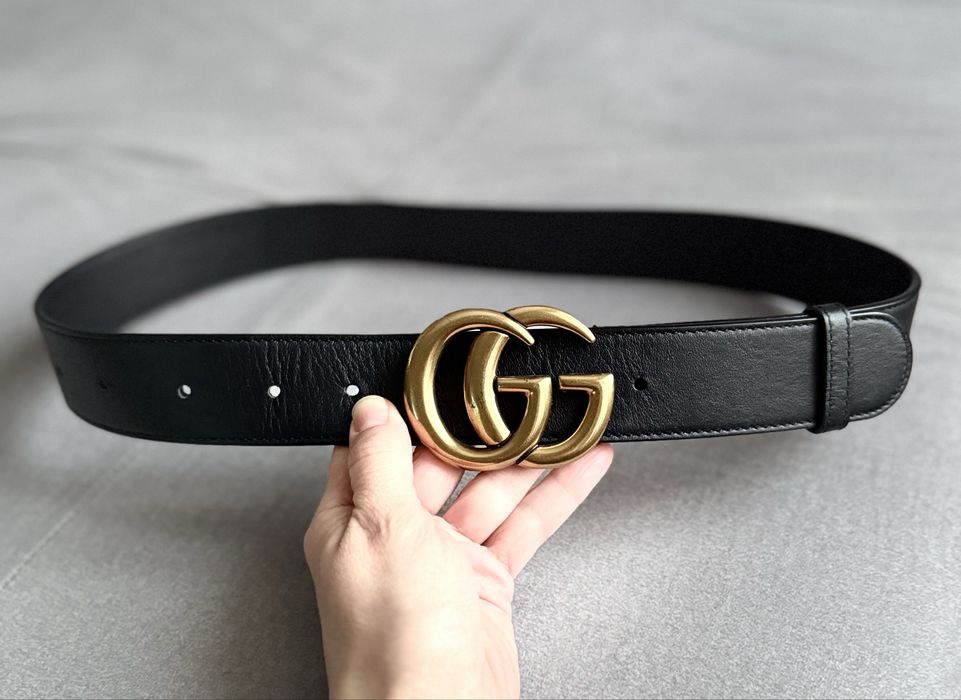 Шкіряний пояс Gucci