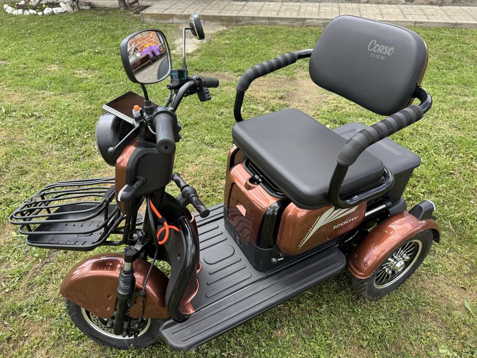 Продам новий Електричний трицикл Corso «Ostin L» 1200W