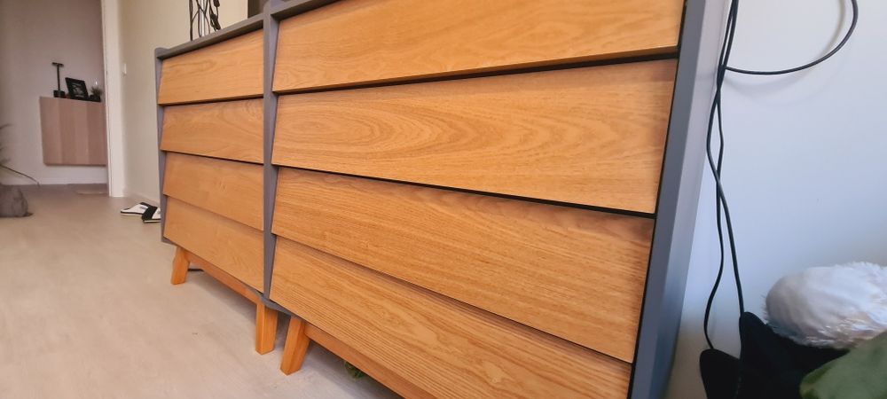 Cómodas + mesa de cabeceira