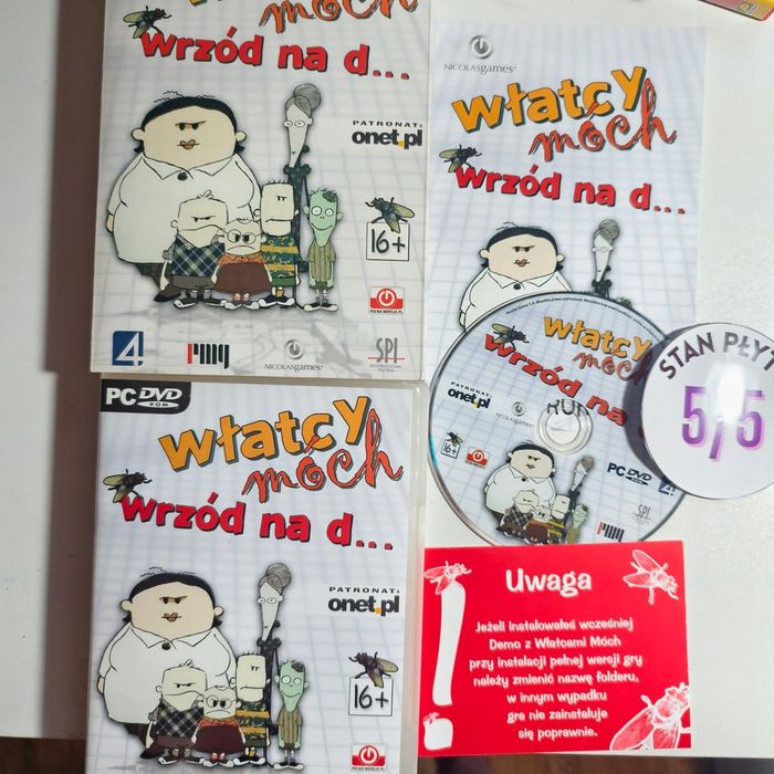 gra pc - włatcy móch wrzód na d... wydanie premierowe super stan