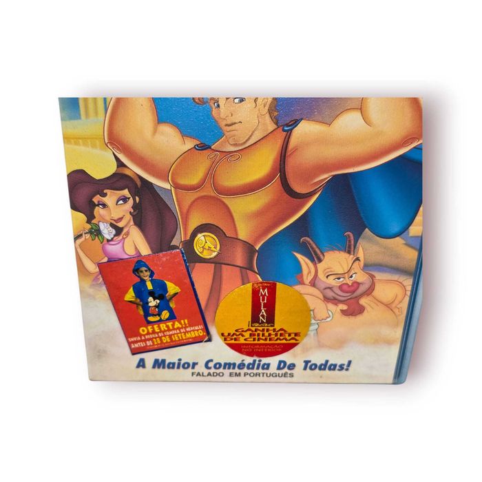 VHS Disney “Hércules” – Clássico Animado (1997)