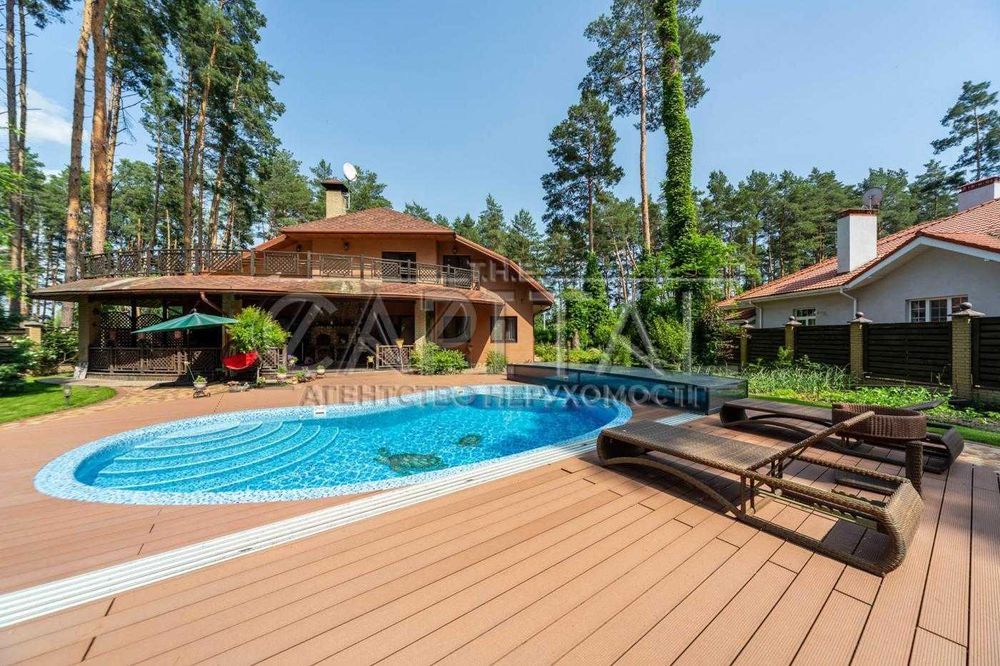 Здається в оренду будинок з каміном 400м2 в Білогородці 25 соток