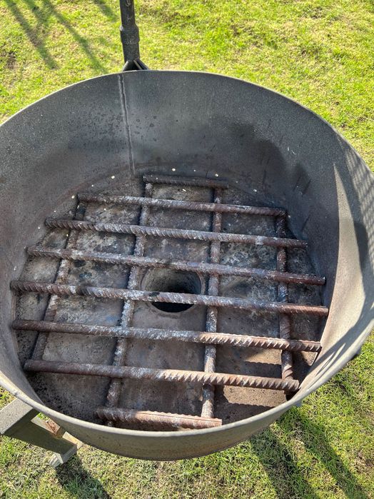 Grill palenisko regulowany ruszt blacha 4mm