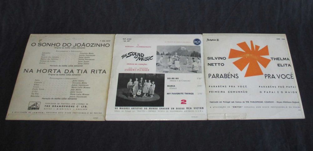 Vinil Sonho do Joãozinho Silvino Netto Parabéns Singles